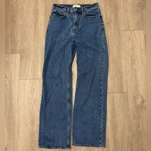 Abercrombie high rise relaxed jeans
